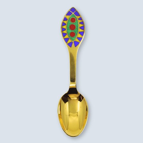 A. Michelsen; Christmas spoon 1998, design Carl-Henning Pedersen A. Michelsen; Christmas spoon 1998, design Carl-Henning Pedersen